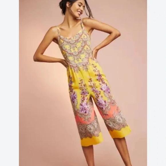 Anthropologie “Lynn Sleep jumpsuit size XS - Picture 1 of 10